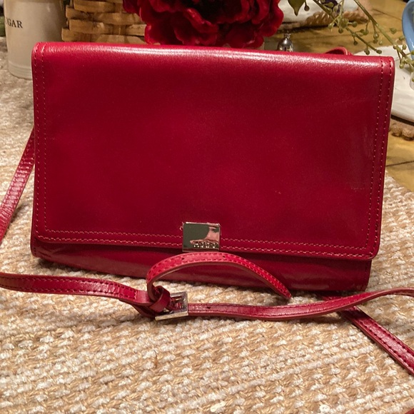 HOBO Handbags - Elegant Red LeatherHobo Crossbody Bag